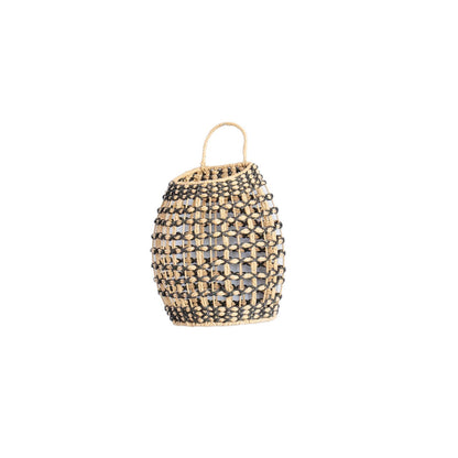 Handcrafted Natural Woven Storage Caddy Acalora