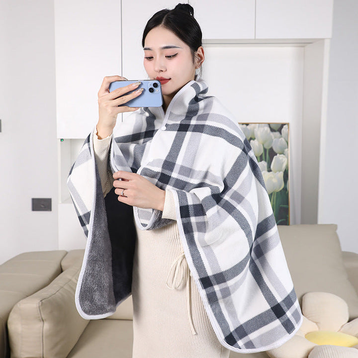 Ladies elegant warmkeeping poncho blanket Kalsten