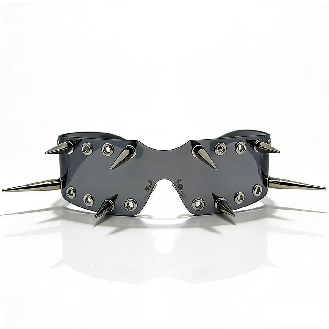 Women's Sporty Sunglasses with Eye-Catching Design and Spikes Kalsten