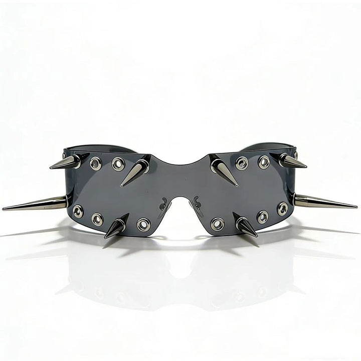 Women's Sporty Sunglasses with Eye-Catching Design and Spikes Kalsten