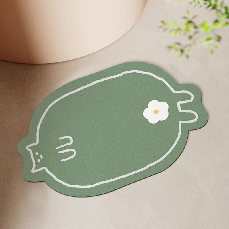 Round Bath Mat Kalsten