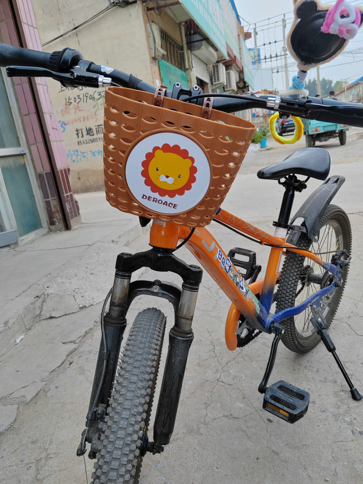 Fun-Themed Bicycle Storage Basket Kalsten