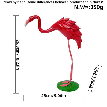 Artistically designed Flamingo sculpture Acalora