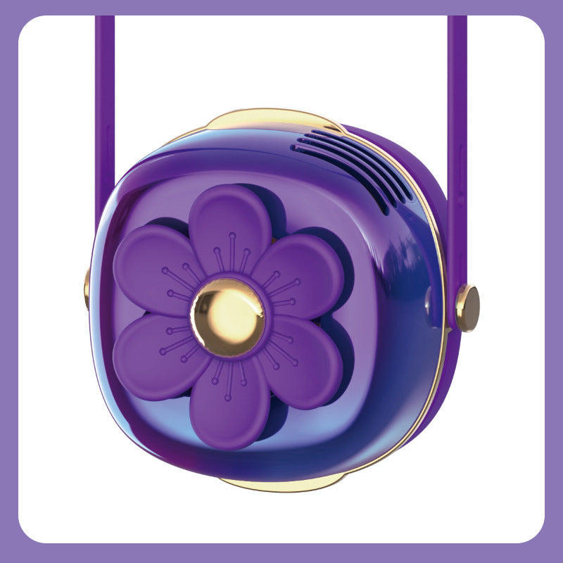 Ladies Portable Fan Lamp in Flower Design Kalsten