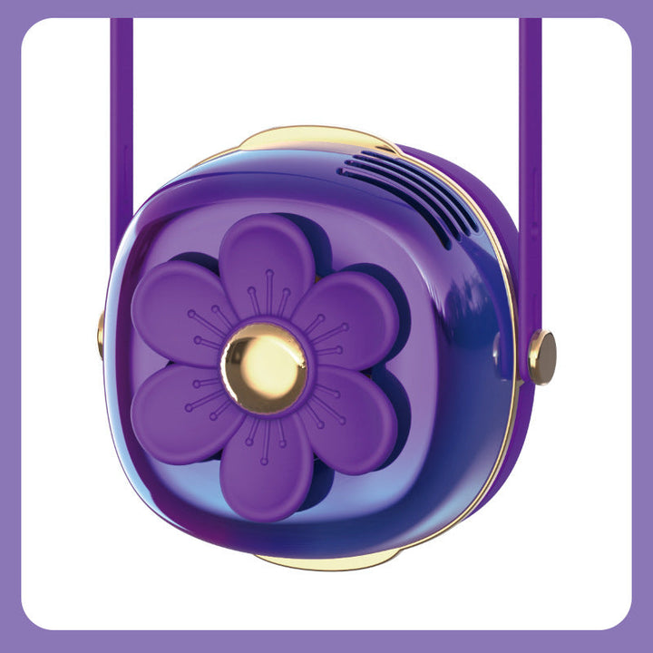 Women's Portable Handheld Fan in Floral Design Kalsten