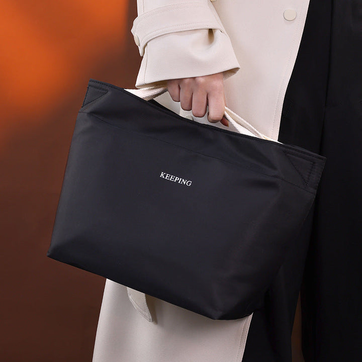 Stylish Tote Bag with Innovative Compartment Design Kalsten