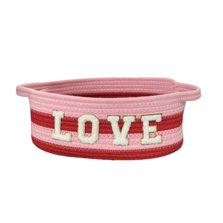 Women Decorative Storage Basket with Loving Inscription Kalsten