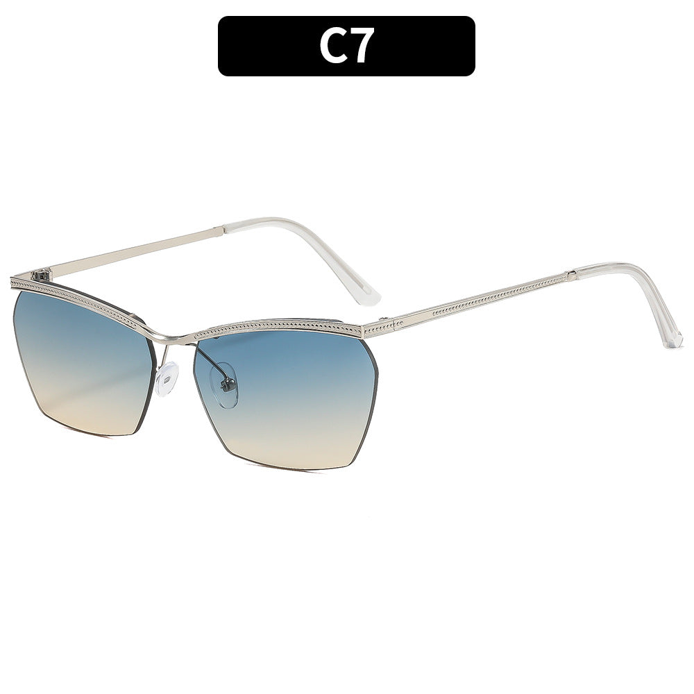Women's Fashion Sunglasses with Delicate Frame and Gentle Gradient Kalsten