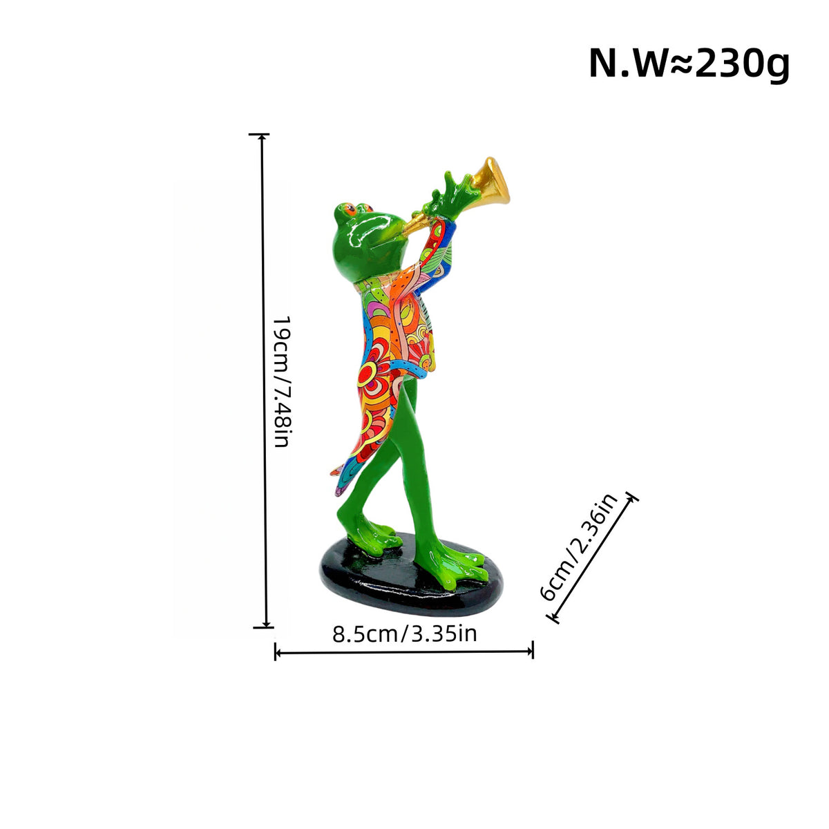 Musical Frog Figure Acalora
