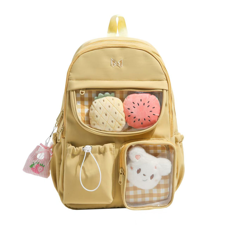 Clear Front Pocket Backpack Kalsten