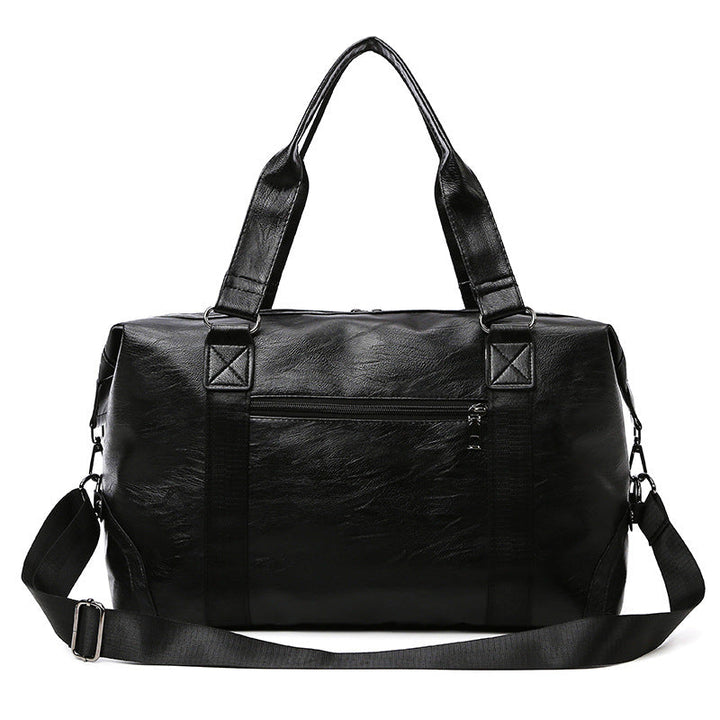 Luxurious Leather Weekend Duffel Bag Kalsten