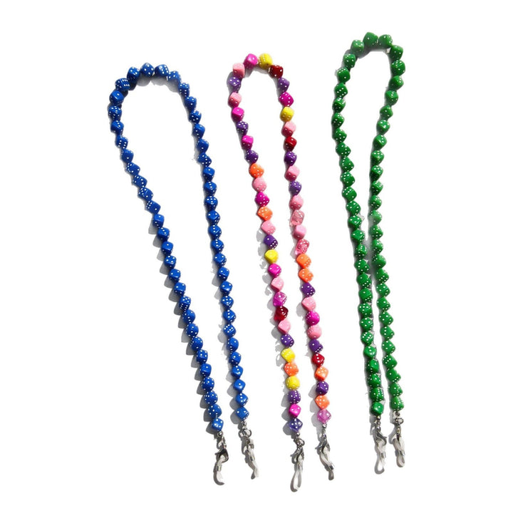 Fashionable Glasses Chain Made of Colorful Beads Kalsten