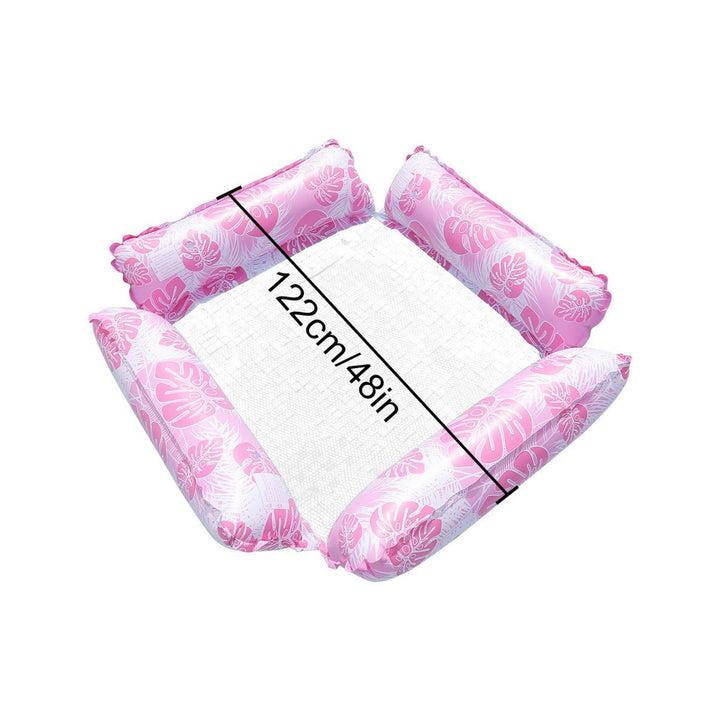 Women Inflatable Comfort Lounger with Integrated Net Kalsten