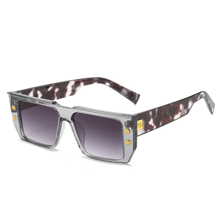 Women's fashionable clear glasses with golden accents Kalsten