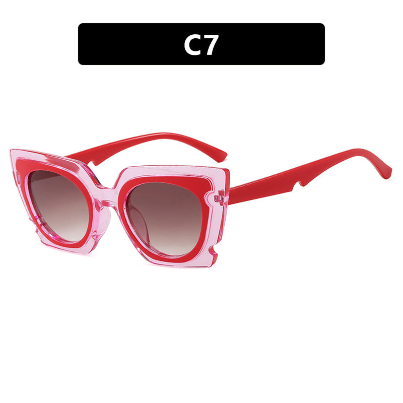 Women's oversized sunglasses with extravagant frame and UV protection Kalsten