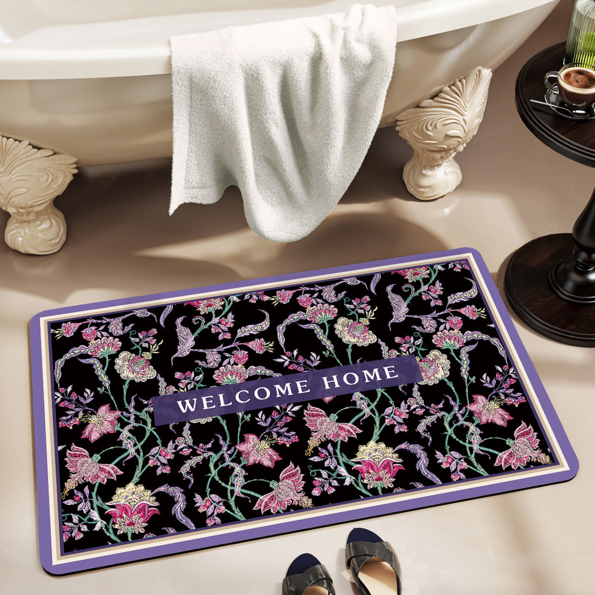 Luxurious Bathroom Floor Mat Acalora