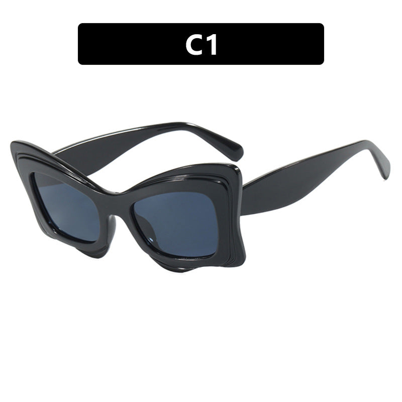 Women's oversized sunglasses in extravagant design Kalsten
