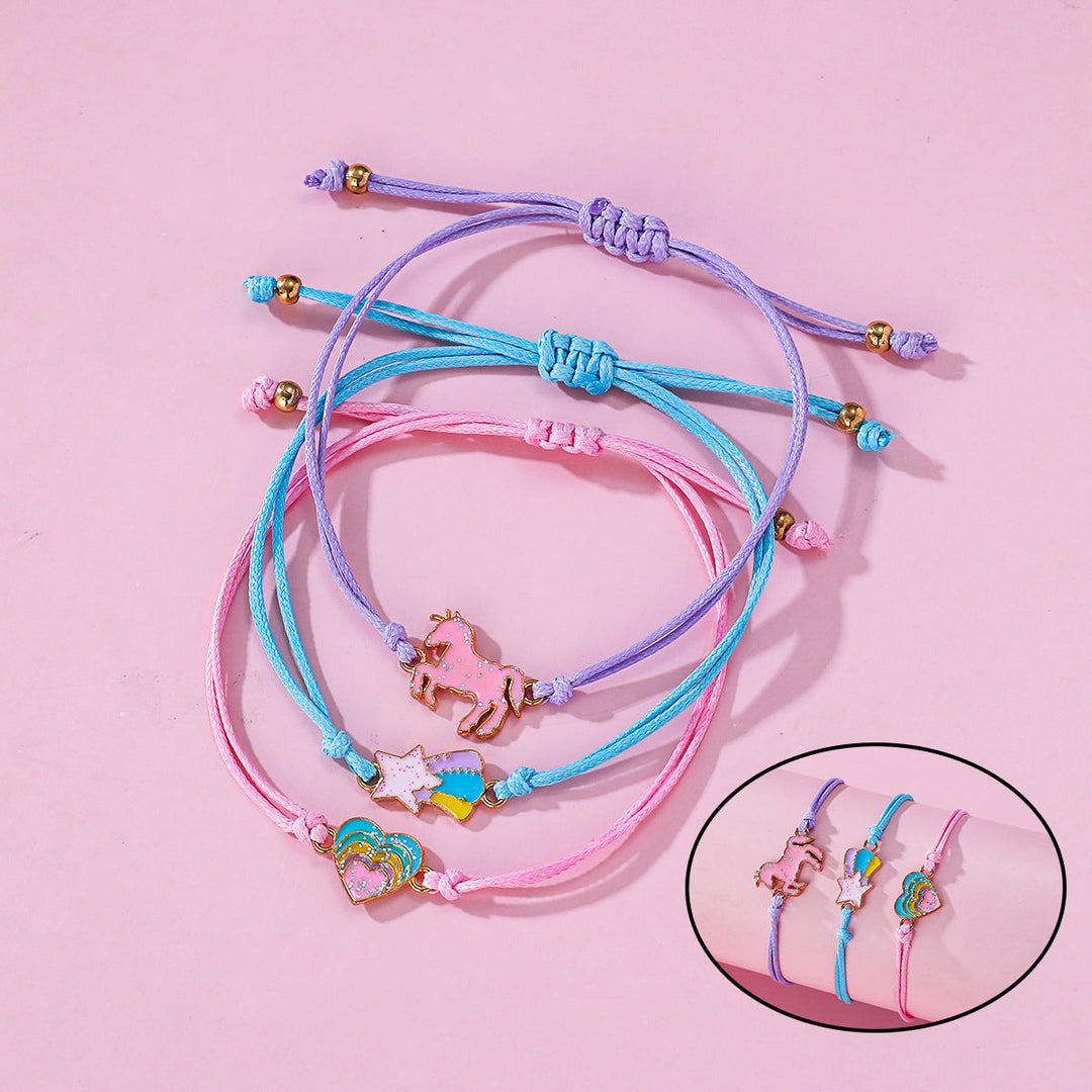 Playful friendship bracelet set Kalsten