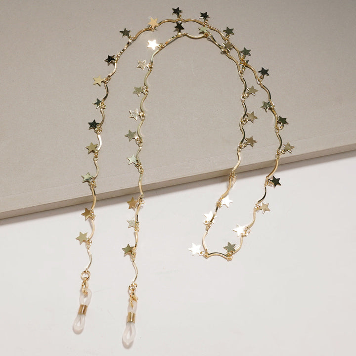 Star-Embellished Eyewear Chain kalsten
