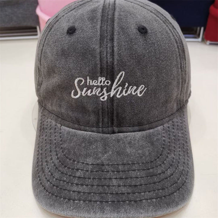 Women's Embroidered Cotton Baseball Cap Kalsten