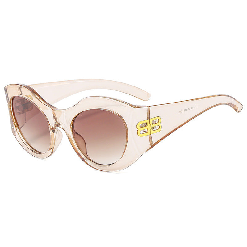 Women's Designer Cat-Eye Sunglasses with Elegant Profile and UV Protection Kalsten
