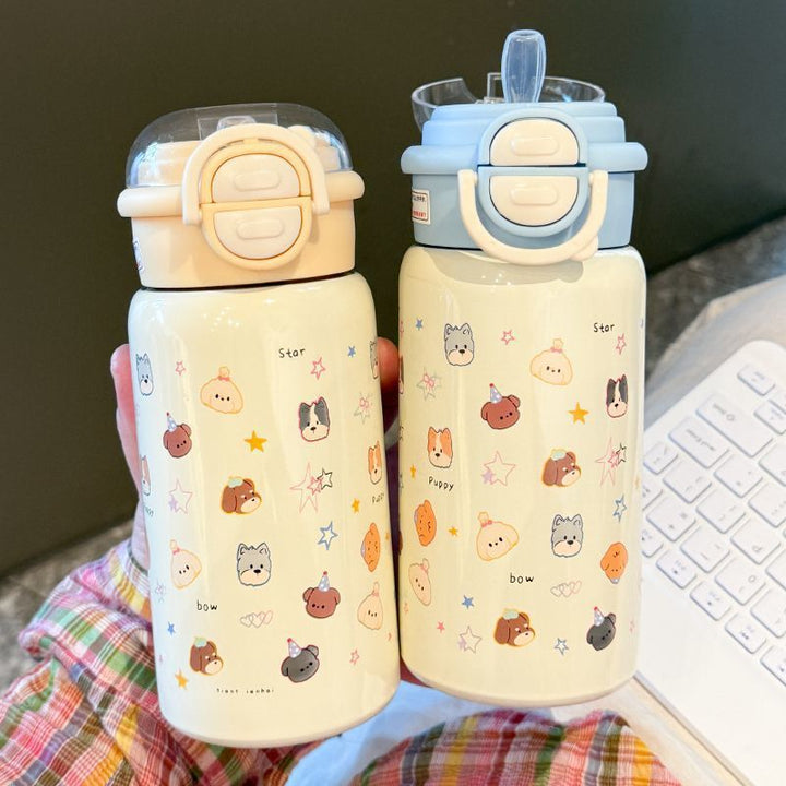 Ladies creative water bottle with animal motifs Kalsten