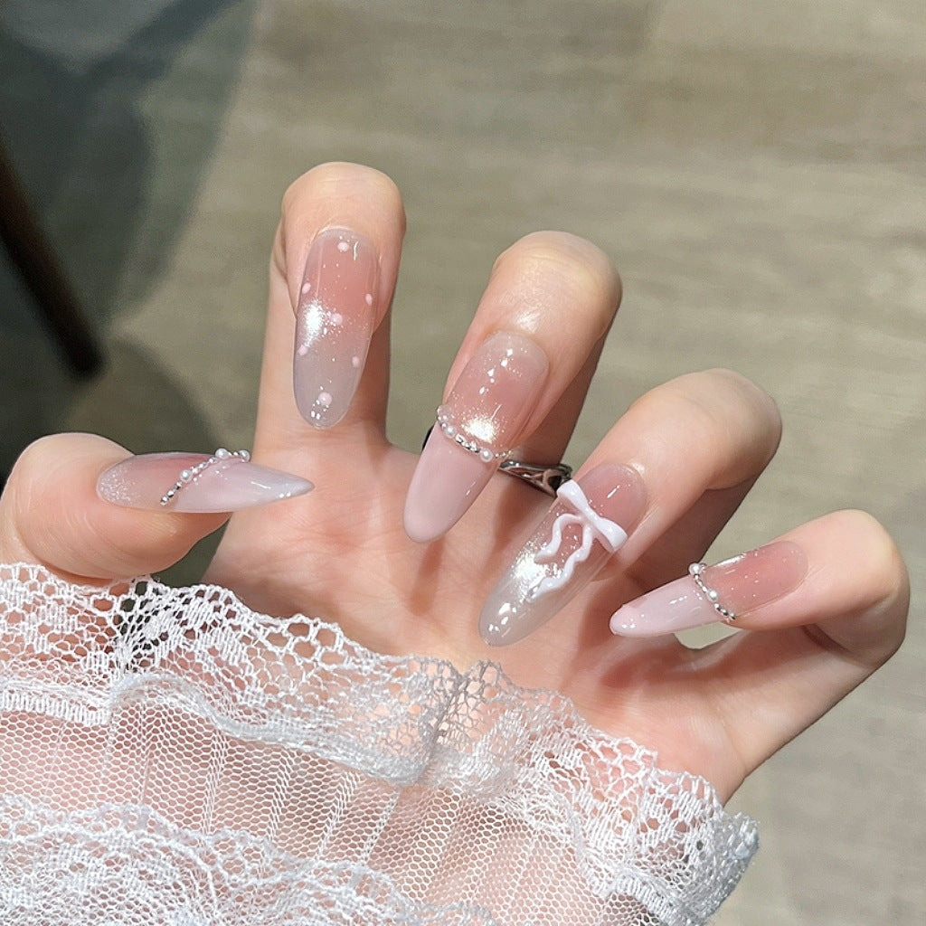 3D Embellished Press-On Nail Art Set Kalsten