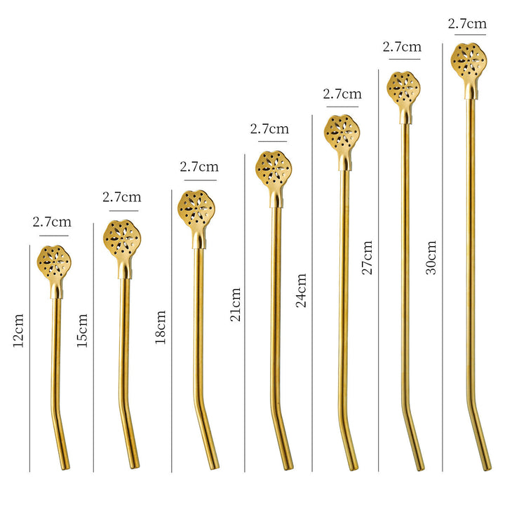 Stylish teaspoons with practical drainage holes Kalsten