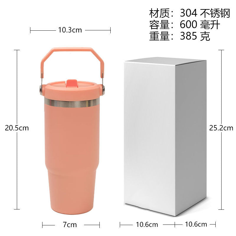Ladies Insulated Drinking Cup with Practical Carrying Handle Kalsten