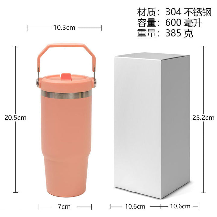 Ladies Insulated Drinking Cup with Practical Carrying Handle Kalsten