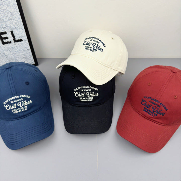 Men's Embroidered Chill Vibes Baseball Cap Kalsten