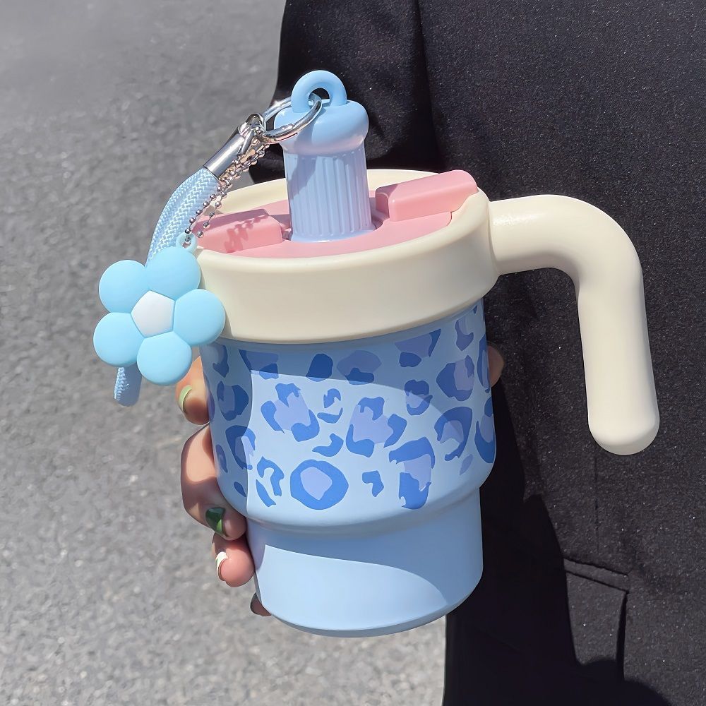 Ladies insulating cup with creative handle and animal design Kalsten