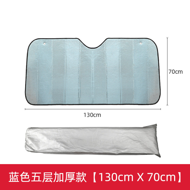 Unisex nan foldable car sunshade with reflective thermal insulation Kalsten