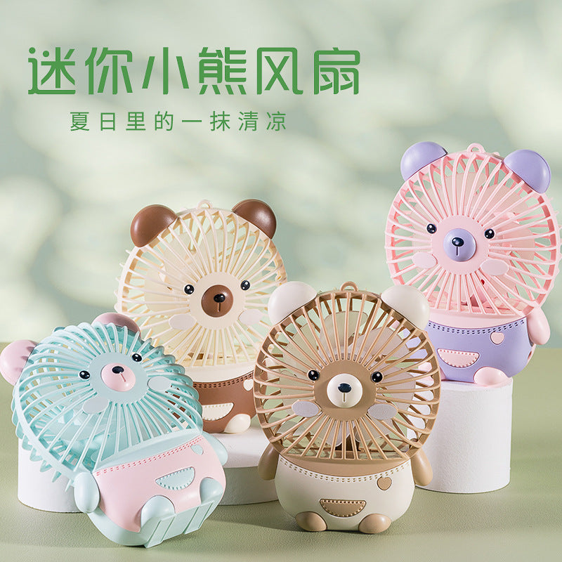 Unisex Mini Hand Fan in cute animal design Kalsten