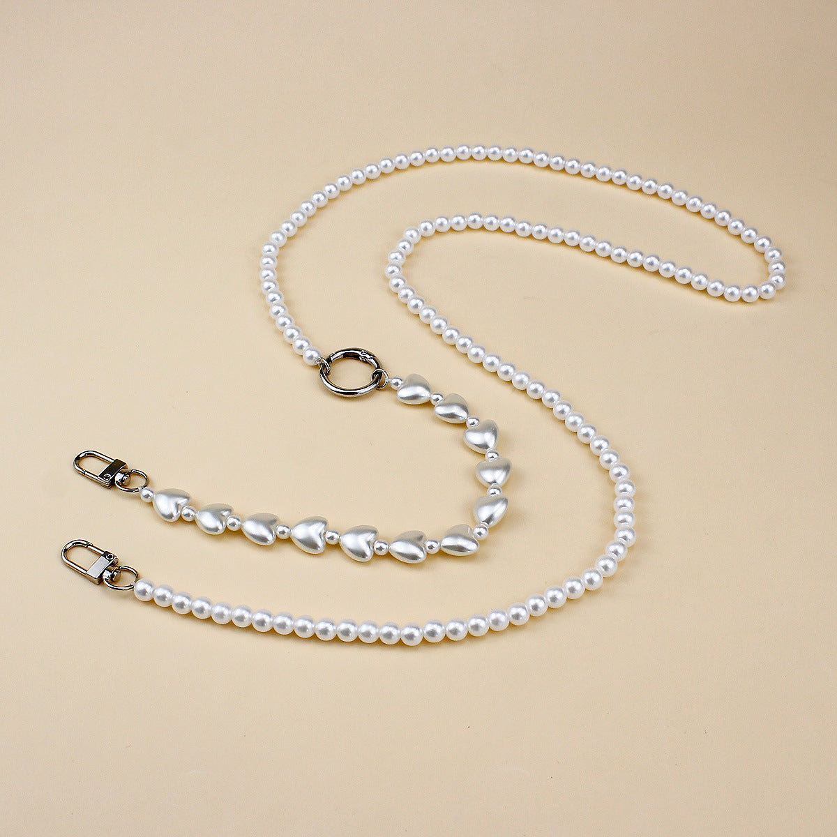 Elegant Pearl Beaded Necklace Acalora