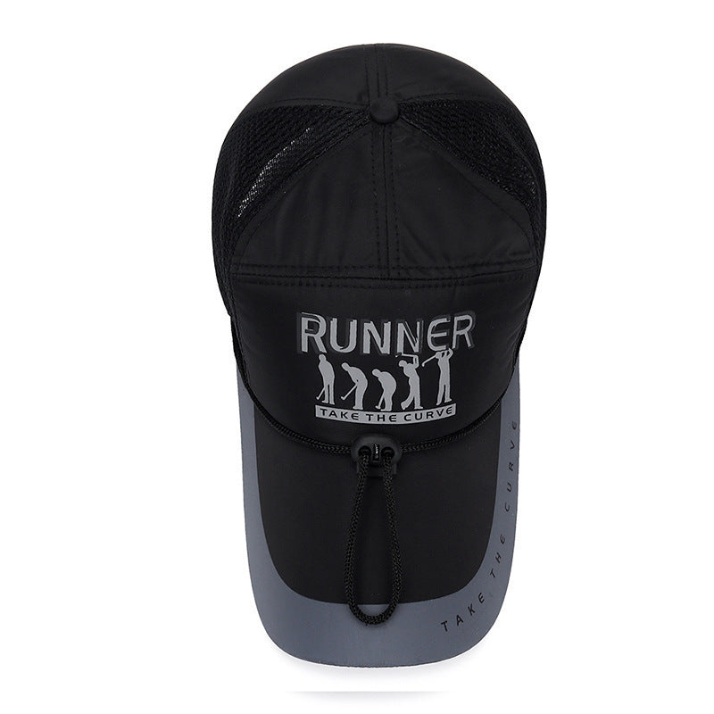 Women's Sporty Running Cap with Ventilation Mesh Kalsten