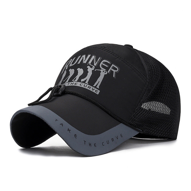 Women's Sporty Running Cap with Ventilation Mesh Kalsten