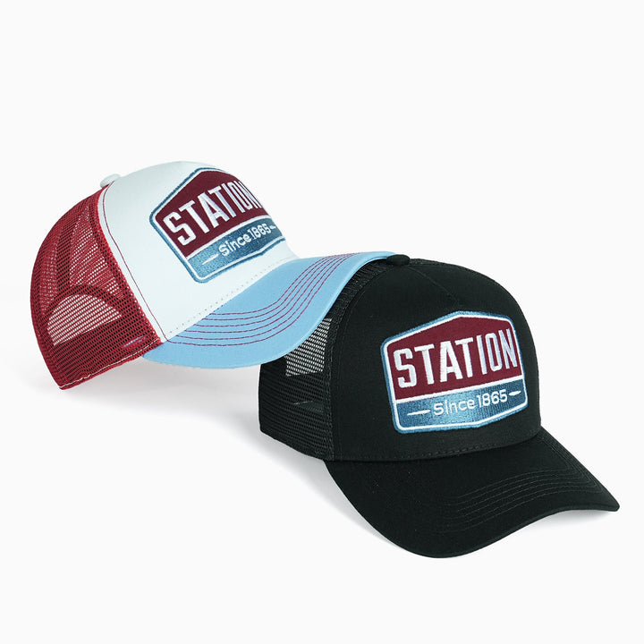 Women Breathable Trucker Cap with Vintage Design Kalsten