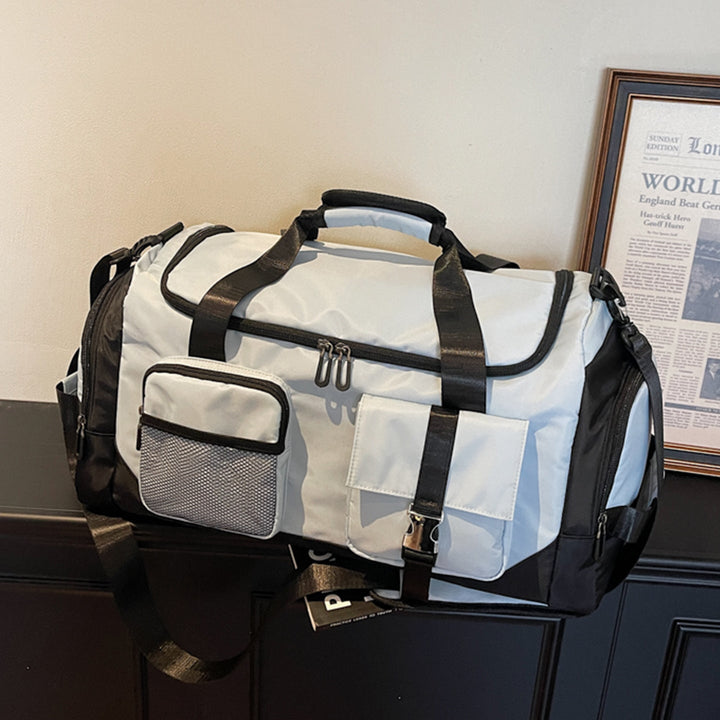 Sporty multifunctional travel bag with external pocket Kalsten