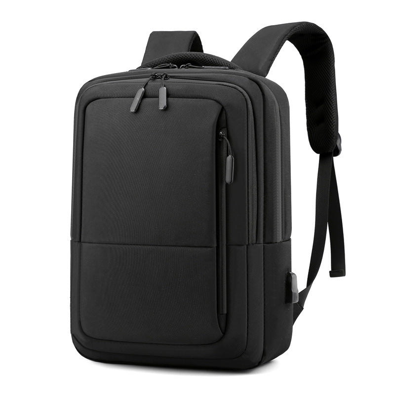 Modern business backpack with USB charging port Kalsten