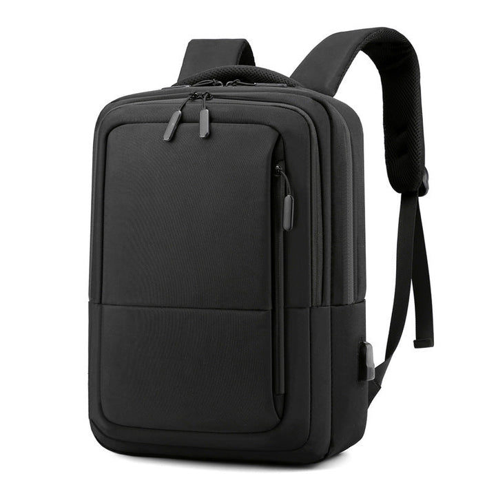 Modern business backpack with USB charging port Kalsten