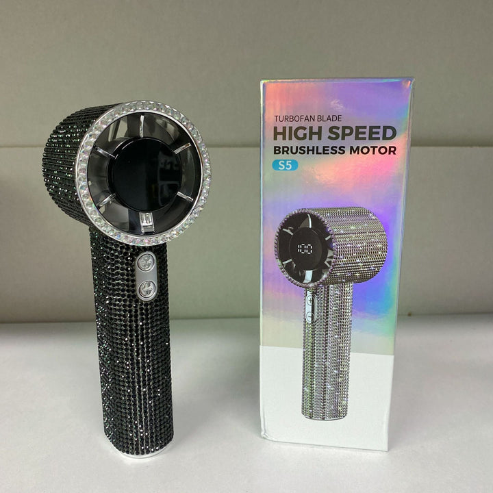 Women's High-Performance Handheld Hair Dryer with Brilliant Accents Kalsten