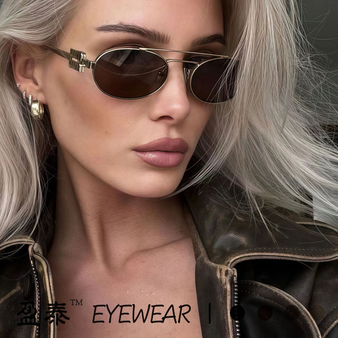 Women’s fashionable glasses with elegant metal frame and unique design Kalsten
