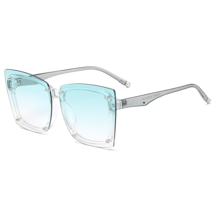 Women's statement sunglasses with stylish square frame and fashionable accents Kalsten