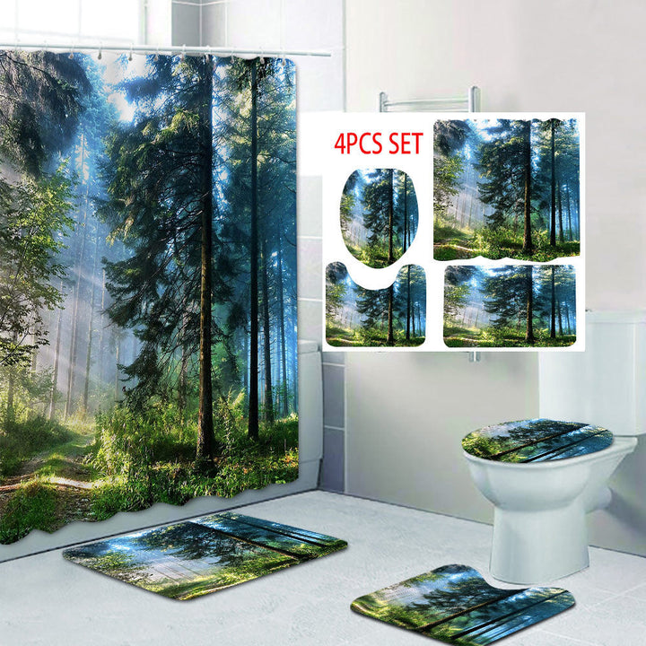 Floral Cherry Blossom Shower Curtain Kalsten