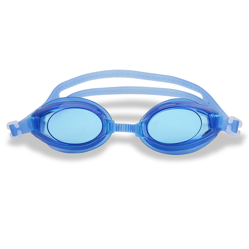 Swim goggles with scratch-resistant lenses and adjustable headstrap Kalsten