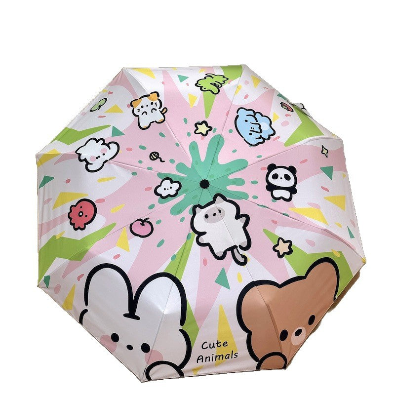 Women Foldable Cosmetic Bag with Colorful Design Kalsten