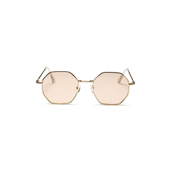 Women's octagonal sunglasses with elegant metal accents Kalsten