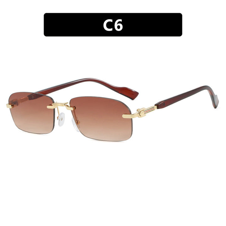 Women's sunglasses with elegant metal frame and stylish wood details Kalsten