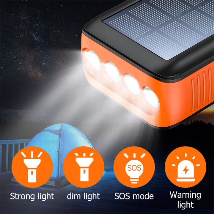 Solar Powerbank with Multifunctional LED Lights Kalsten